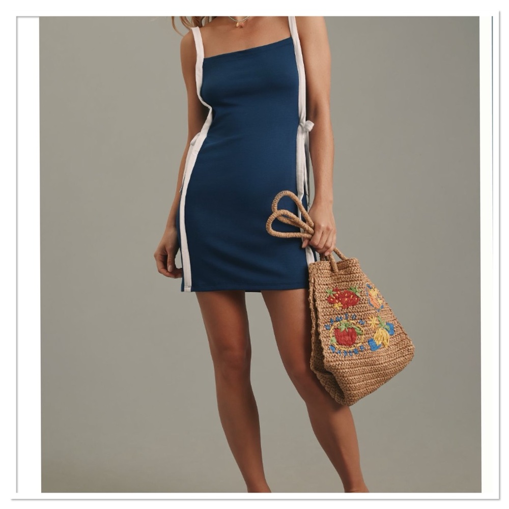 Daily Practice by Anthropologie Sleeveless Colorblock Mini Dress